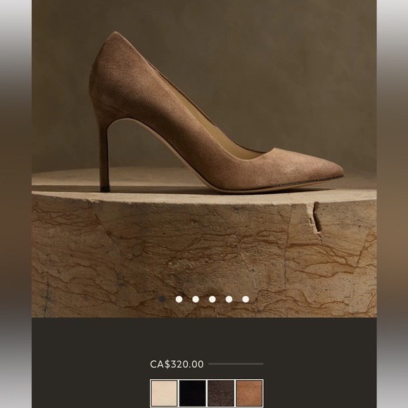 Banana republic suede heels - Picture 2 of 8